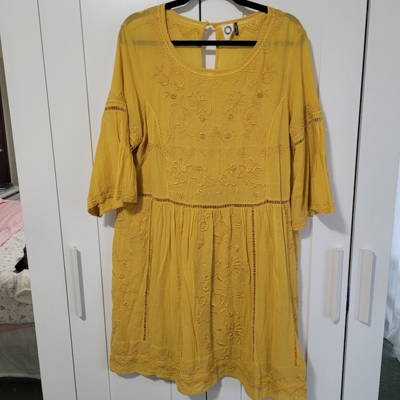 Anthropologie Dresses Anthropologie Akemi Kin Embroidered Babydoll